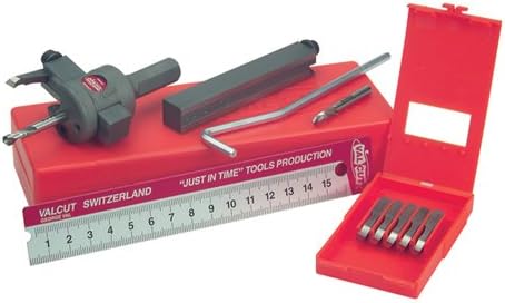 VALCUT Cutting System With Removeable High Speed Steel Regrindable E Blades 1/2" Shank