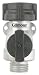 Gilmour Full Flow Aluminum Connector #AS1FFM