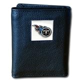 Tennessee Titans NFL Embroidered Leather Tri-Fold Wallet