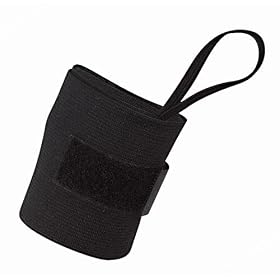 Valeo Neoprene Wrist Wrap Support (Black, One Size)