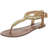 Steve Madden Womens Guesst T-Strap Sandal