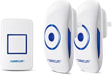 Maogo 36 Chimes Songs Waterproof 500 Feet Wireless Remote Control Doorbell 2 Receivers