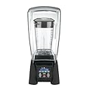 Waring Commercial MX1500XTX Reprogrammable Hi-Power Blender with Sound Enclosure and Raptor Copolyester Container, 64-Ounce
