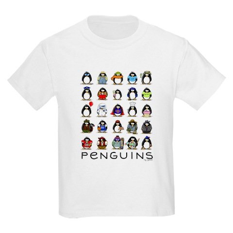 Lots of Penguins Kids T-Shirt