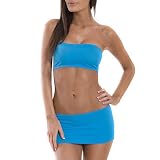 BodyZone Tube Top & Mini Skirt, in 5 Colors