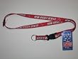 NEW JERSEY DEVILS Team Logo 24" LANYARD Velcro Key Chain