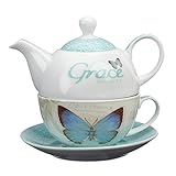 Botanic Butterfly Blessings "Grace" Tea-for-One Set