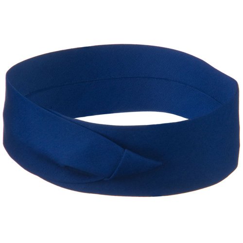 Flat Wrap Around Band - Royal W12S18F
