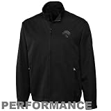 NFL Cutter & Buck Jacksonville Jaguars Black Whidbey Performance Full Zip Jacket (Large)