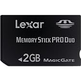 Lexar メモリースティック Pro Duo 2GB MSDP2GB-800