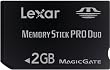 Lexar �������[�X�e�B�b�N Pro Duo 2GB MSDP2GB-800