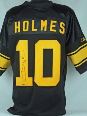 Steelers Santonio Holmes Autographed/Hand Signed Authentic Jersey Gtsm