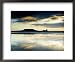 The Worms Head, Gower Peninsula, South Wales Framed Art Poster Print by Martin Page, 22x18