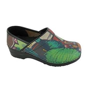 Sanita Ladies Graffiti Professional Clog - Limited Edition