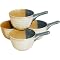 Gold Dust Set of 4 Soup Bowls