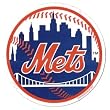 New York Mets Logo MLB Car Magnet