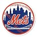 New York Mets Logo MLB Car Magnet