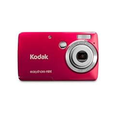 Kodak EasyShare Mini M200 Digitalkamera (10 Megapixel, 3-fach opt. Weitwinkelzoom, 6,3 cm (2,5 Zoll) Display)  rot