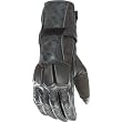 Joe Rocket Highside 2.0 Men's Leather Street Bike Racing Motorcycle Gloves - Black/Black