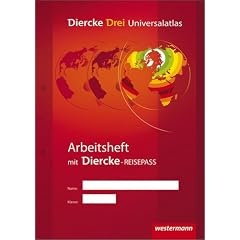 Diercke Drei - Ausgabe 2009: Ausgabe 2009 / Arbeitsheft Kartenarbeit