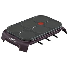 Tefal - PY551012 - Cr�pier - Multi Cr�pe Party compact - Cerise Noire