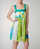 Catherine Malandrino Pleated Front Dress