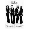 The Beatles Poster Signatures 24X36 Black White Poster Print, 24x36 Music Poster Print, 24x36