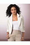 Newport News Gorgeous cropped leather jacket