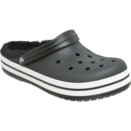 Crocs Crocband Mammoth Clog - Men's Black/Black, 10.0