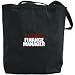 Canvas Tote Bag Black " Future Finance Manager " Occupations