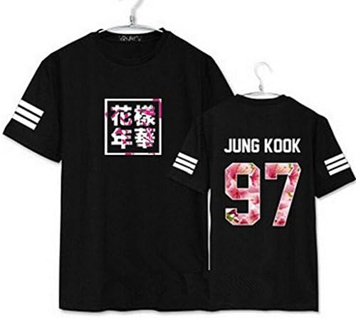 Kpop BTS Tee EPILOGUE young forever Bangtan Boys Black Shirts JUNG KOOK V Support T-Shirts