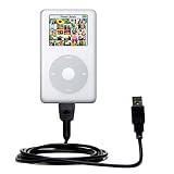 Classic Straight USB Cable for the Apple iPod Photo (30GB) with Power Hot Sync and Charge capabilities - Gomadic Brand w/ TipExchange Technology