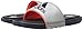 adidas Performance Men's Voloossage M Sandal,Silver/Collegiate Navy/Solar Red,12 M US