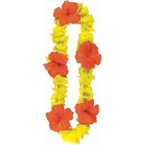Yellow Hibiscus Lei