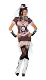 Women Med Large Pink Mad Hatter 9 Pc. Costume Set 41P%2BROpb21L. SL160 Women Med Large Pink Mad Hatter 9 Pc. Costume Set