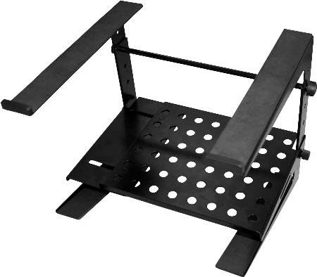Double-Tier Laptop/Dj Stand With Headphones