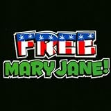 Men's Long-Sleeve T-Shirt : Free Mary Jane - Patriotic Marijuana Funny Dope Pot