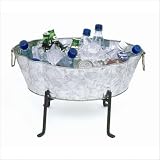 Cheap Deals on galvanized drink bucket-Achla Designs C-52C Embossed Copper Finished Tub