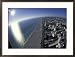 Aerial View of South Beach, Miami, Florida, USA Framed Photographic Poster Print by Robin Hill, 29x22