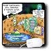 Londons Times Funny Aliens Cartoons - Water On Mars Debate Settled By Evian - Mouse P...