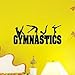 Gymnastics Wall Decal Gymnastics Sticker Removable Gymnast Wall Art 12