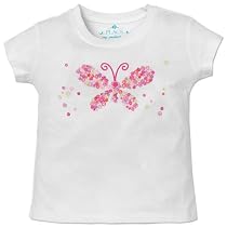 The Children's Place Baby-Girls Optic White Graphic Tee