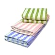 Gom Velboa Baby Blanket Blue Stripe