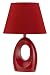 Cal Lighting BO-5693-RD Resin Spectrum Accent Table Lamp