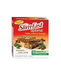 Slim-Fast Optima Snack Bar, Chocolate Mint Crisp, 1.0-Ounce Bars in 6-Count Boxes (Pack of 8)