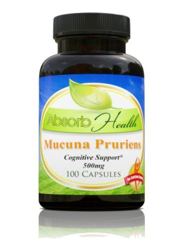 Mucuna Pruriens | 100 500mg Capsules | 15% L-Dopa