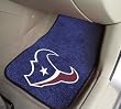 Houston Texans universal fit Carpet 2 Pc Car Floor Mat (Rug)