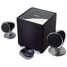 Hercules XPS 101 2.1 Multimedia Speaker System - 101 Watts RMS (202 Watts Peak Power) 5061555