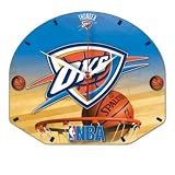 Oklahoma City Thunder Official Logo Backboard Clock