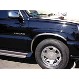 Cadillac Escalade SUV 2002 - 2006 Fender Trim Molding Valutrim Polished SS by TFP